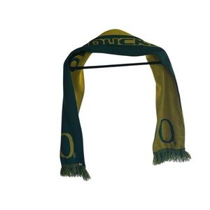 Green and Yellow Oregon Ducks Scarf